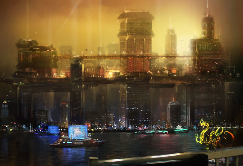 Illustration for article titled Video Games Are The Forefront Of Futuristic City Design